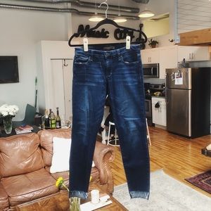 Joe’s Jeans ankle stretch